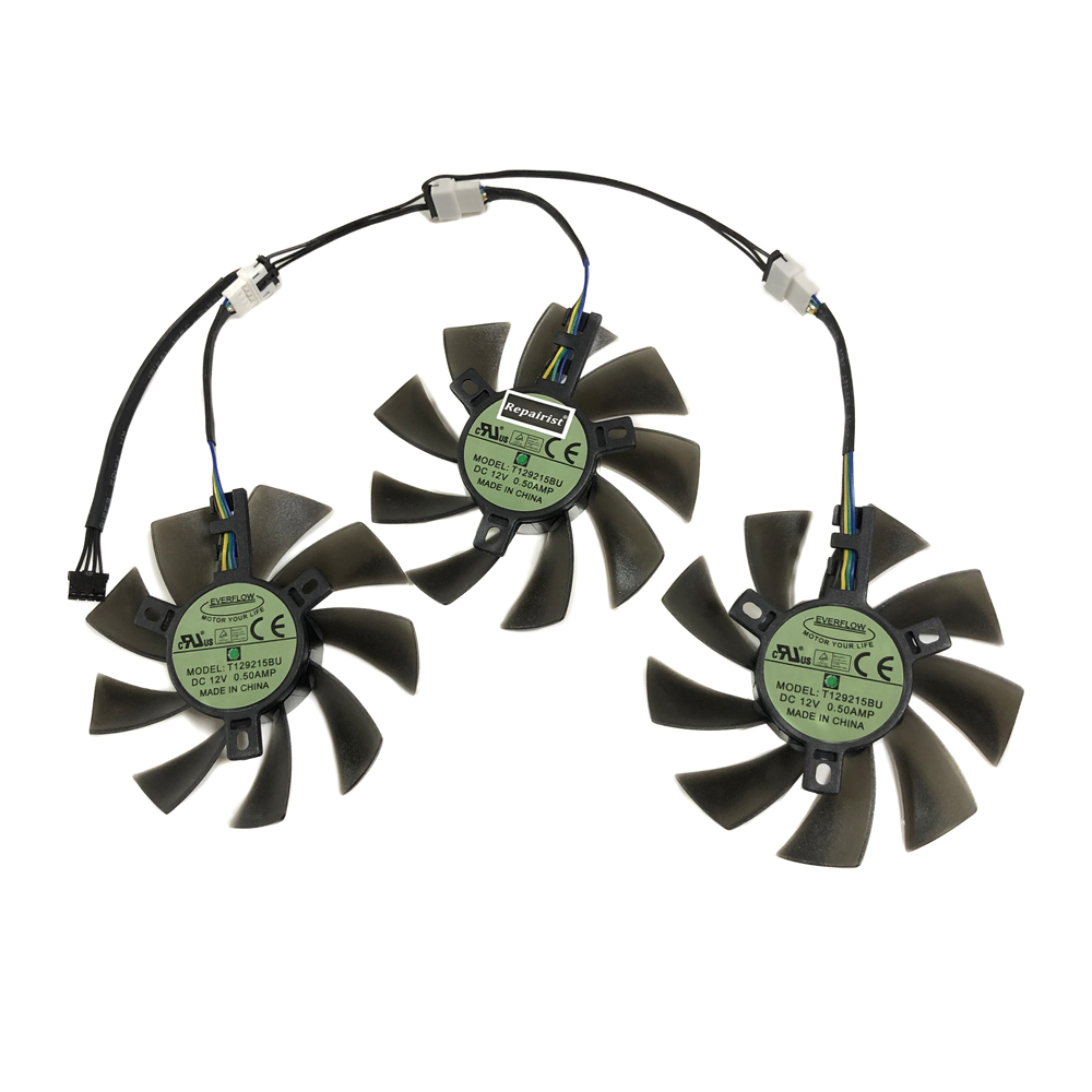3Pcs/Set DIY T129215BU,GPU Coo - Rx 5700 Xt 8Gb Video Card review and price