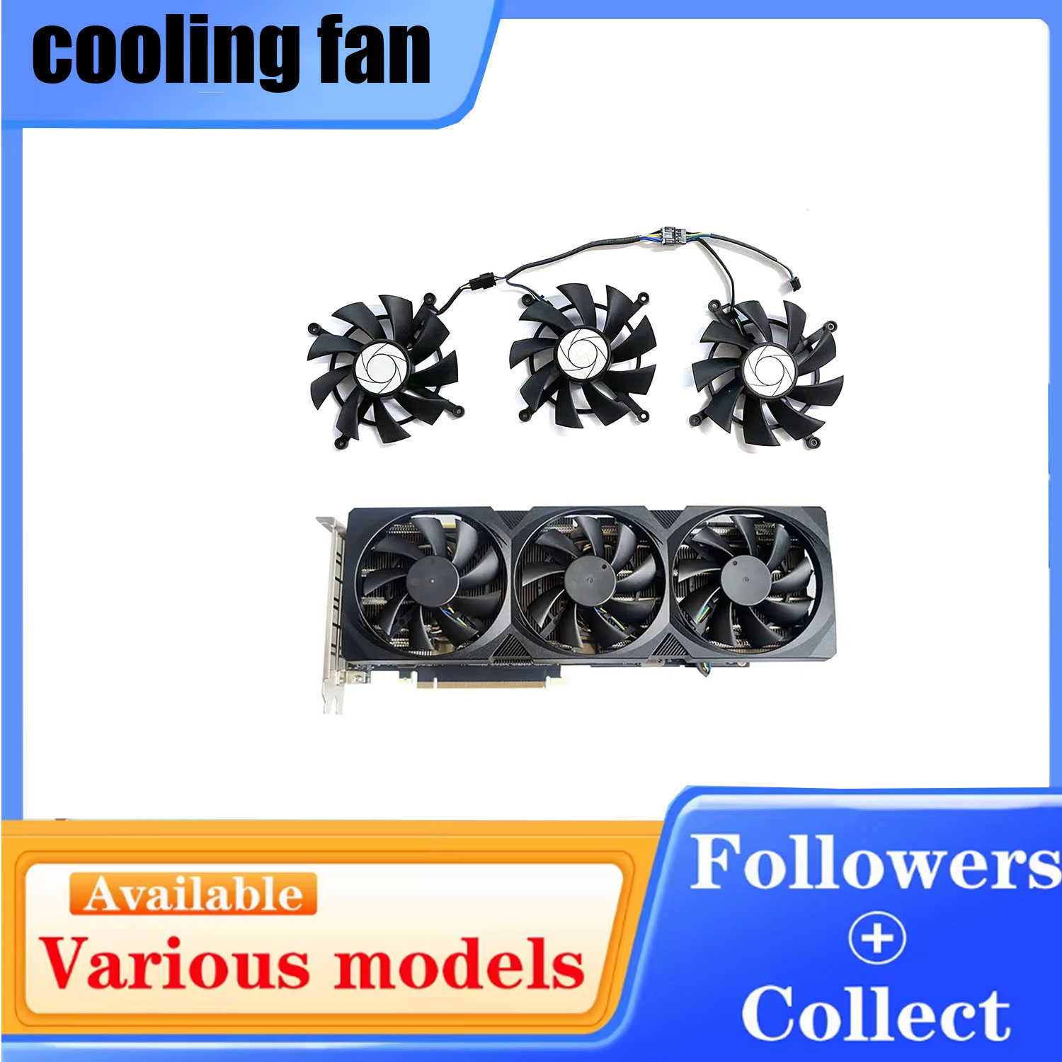 New Cooler Replacement Fan 4PI - Cmp 50Hx Mining Card review and price