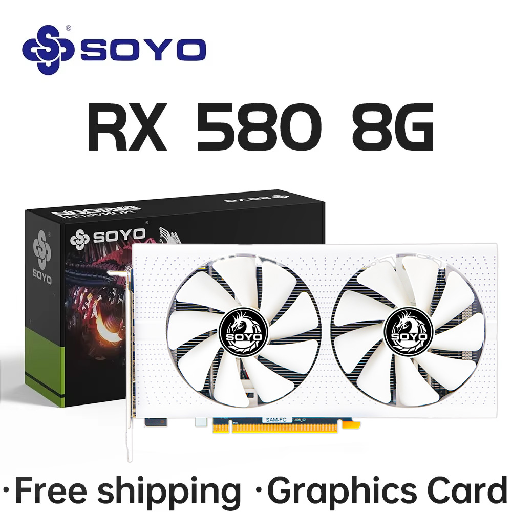 SOYO AMD Radeon RX580 8GB Grap - Rx 580 8Gb 2048Sp Gpu review and price